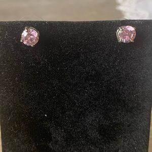Kohl’s Pink Rhinestone Earrings